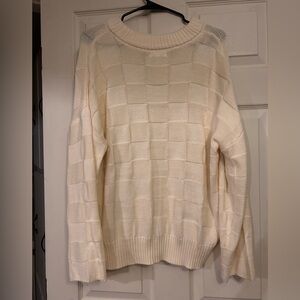 Maurices Textured Cream Sweater
